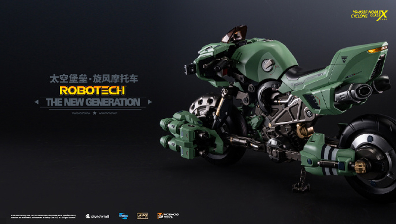 PRE-ORDER Moshow Robotech & Cyclone Motorcycle