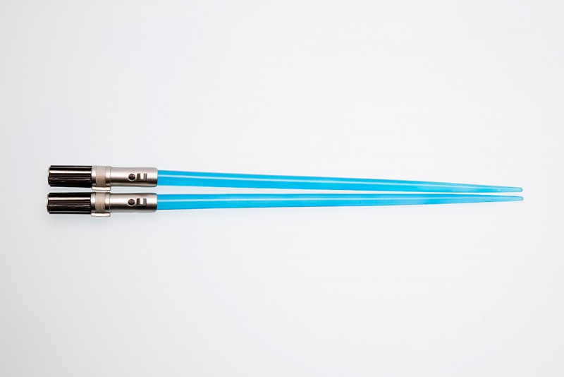 ตะเกียบดาบ สีน้ำเงิน Luke Skywalker Lightsaber Chopsticks Kotobukiya - Star Wars
