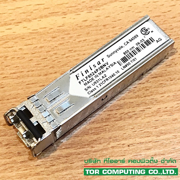 Finisar FTLF8524P2BNV 4GB 850nm SFP Transceiver Module