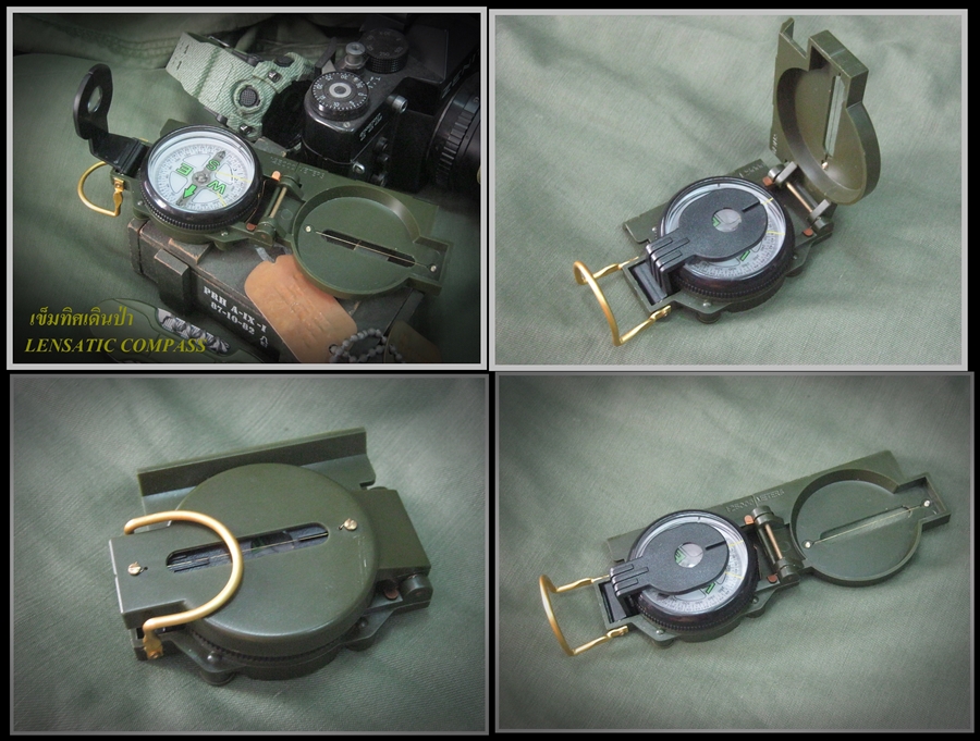 เข็มทิศเดินป่า MT LENSATIC COMPASS สินค้าหมด รอสั่งเพิ่ม