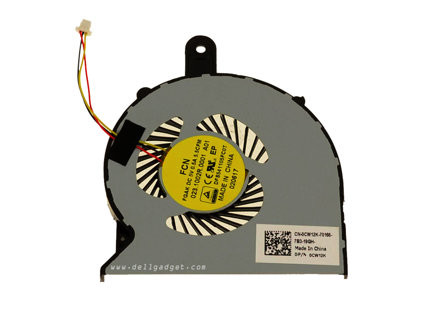 พัดลม ซีพียู Dell inspiron 3458 3459 แท้ CPU FAN Dell 3458 3459 แท้ ประกันศูนย์ Dell ราคา พิเศษ