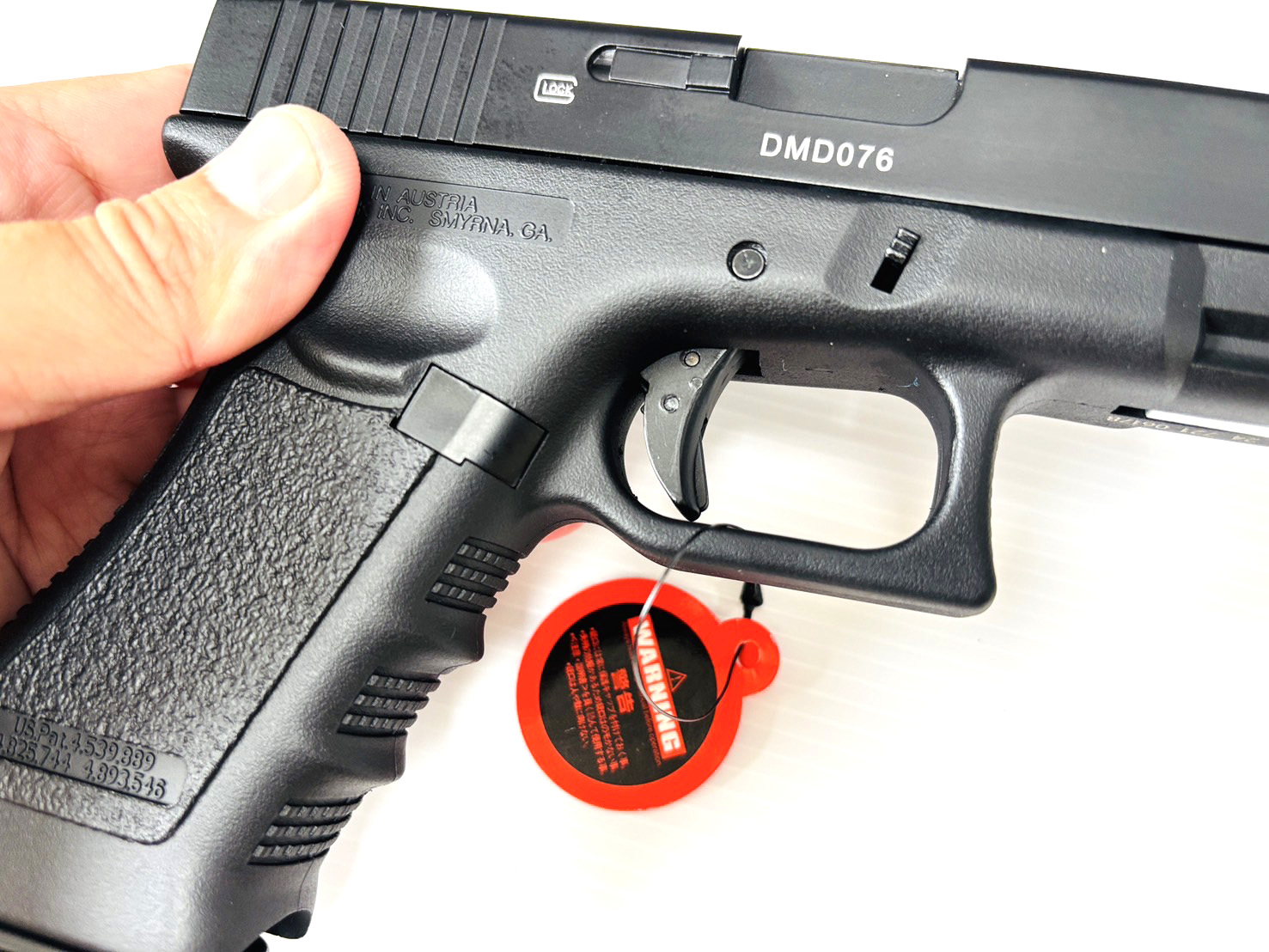 ปืนบีบีกันอัดแก็ส รุ่น Glock17