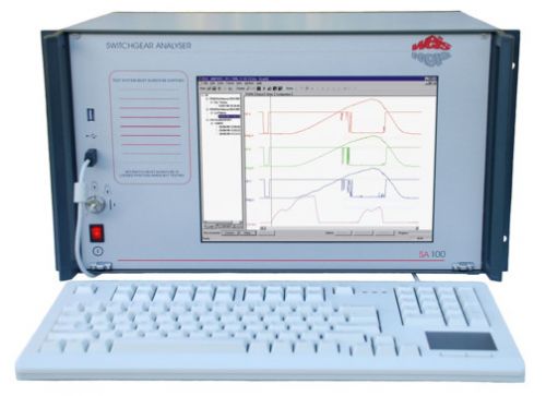 SA 100 Switchgear Analyser-Breaker Testing เครื่องทดสอบและวิเคราะห์สวิตซ์เกียร์ในสถานีไฟฟ้าแรงสูง_Weis