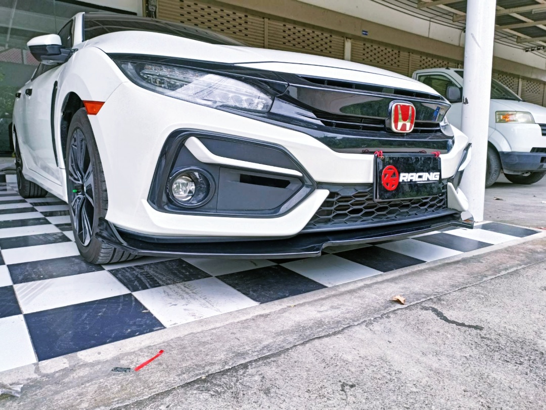 ลิ้นหน้า ลิ้นกันชนหน้า ลิ้นต่อกันชน CIVIC Hatchback CIVICFK V.1
