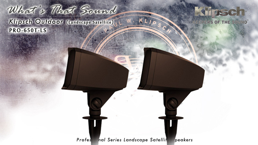Klipsch PRO-650T-LS Landscape Satellite
