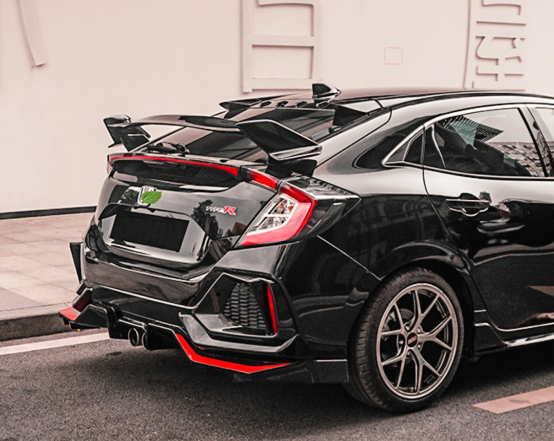 ลิ้นหลัง สเกิร์ตหลัง Diffuser Concept CIVIC Hatchback CIVIC FK