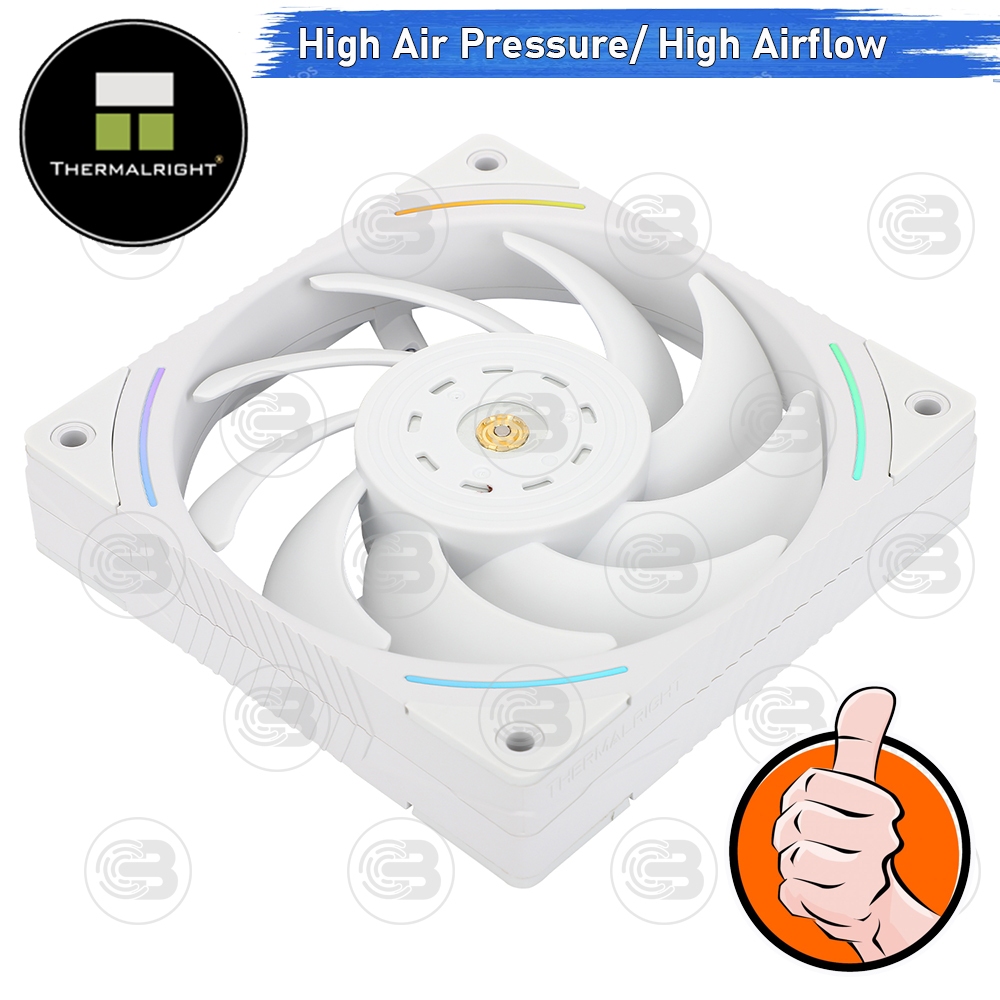 [CoolBlasterThai] Thermalright TL-K12W Optimized Static Pressure ARGB Fan Case (size 120 mm.) ประกัน 3 ปี