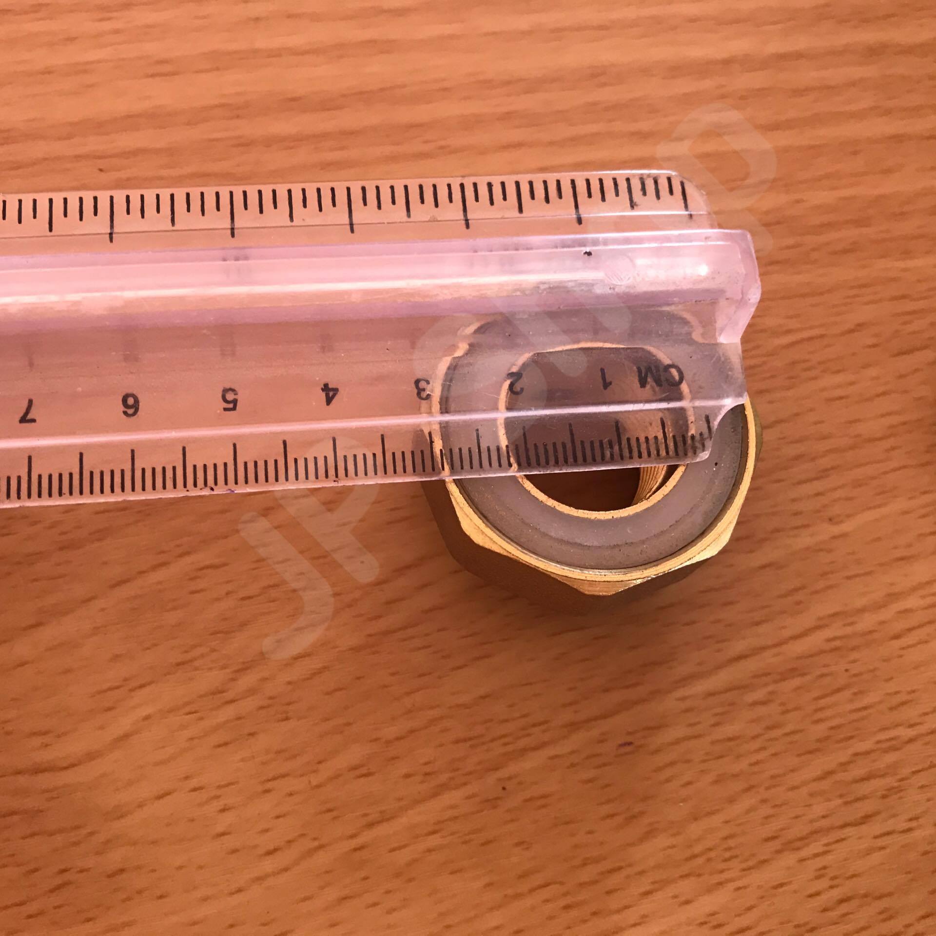 ข้อต่อตรงทองเหลืองขนาด 4 หุน (นิปเปิ้ลเกลียวใน) ข้อต่อ ทองเหลือง นิปเปิ้ล เกลียวใน 4 หุน#2154