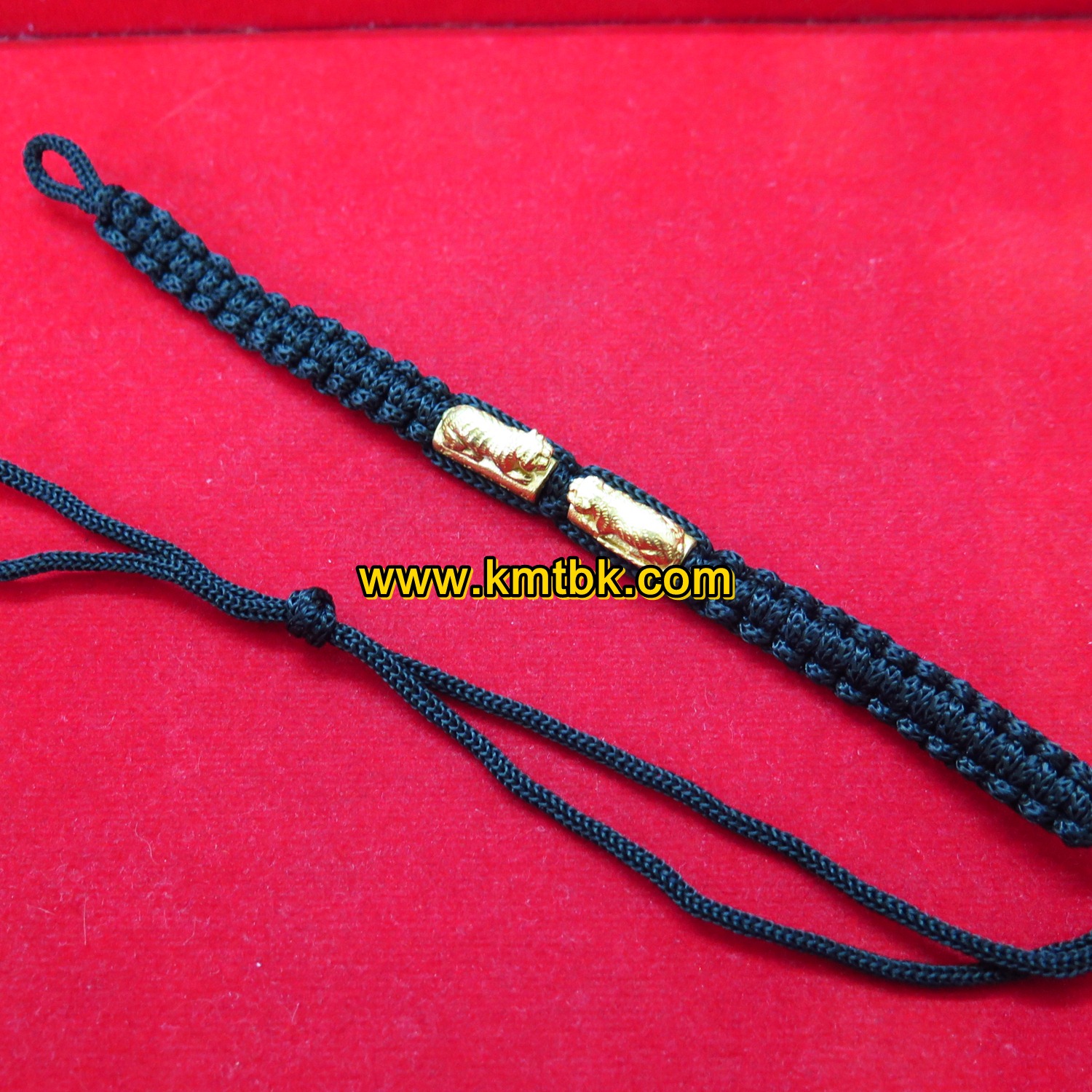 ตะกรุด ข้อมือเสือ วัดบางพระ (หลวงพ่อเปิ่น) จ.นครปฐม เสือเล็กคู่ ปี2559 ของแท้จากวัด