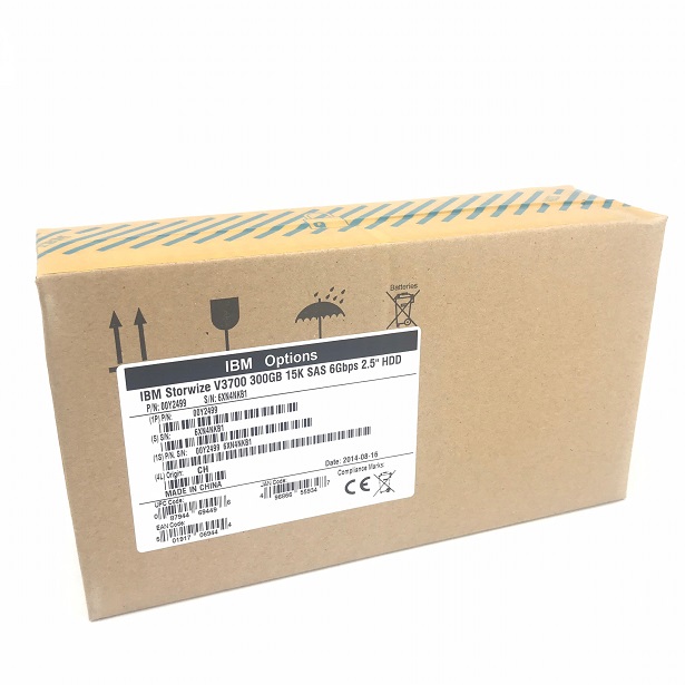 NEW, IBM 00Y2499 00Y2428 00Y5718 [TorCompTH - ขาย จำหน่าย ราคา] IBM 300GB 15K SAS 2.5In 6Gbps HDD for IBM V3700