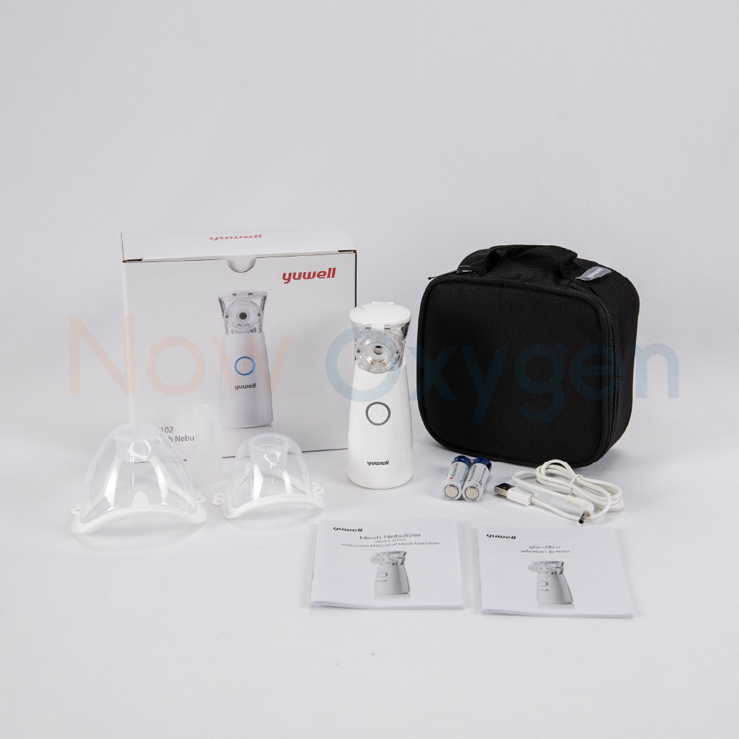 เครื่องพ่นละอองยาพกพา Yuwell รุ่น M102 รับประกัน 2 ปี