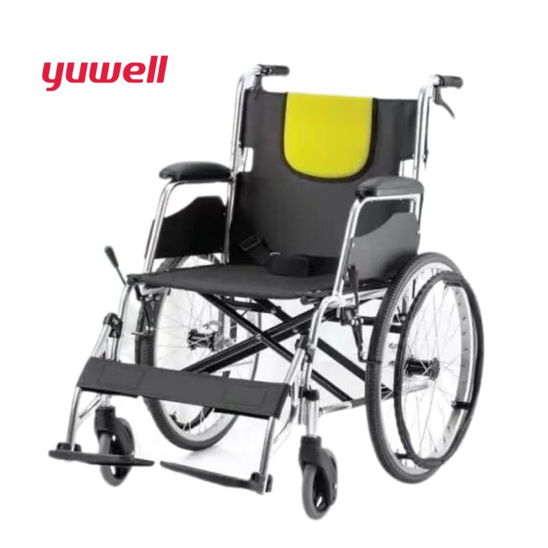 รถเข็นผู้ป่วย รถเข็นผู้สูงอายุ วีลแชร์ผู้สูงอายุ (Wheelchair) ยี่ห้อYUWELL รุ่น H053C