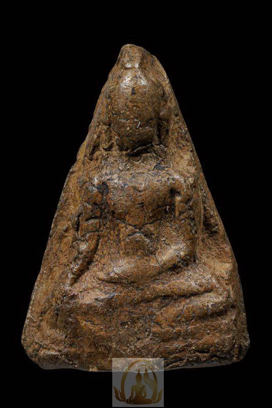 พระนางท่ามะปราง เนื้อดิน กรุวัดป่ามืด จ.กำแพงเพชร
