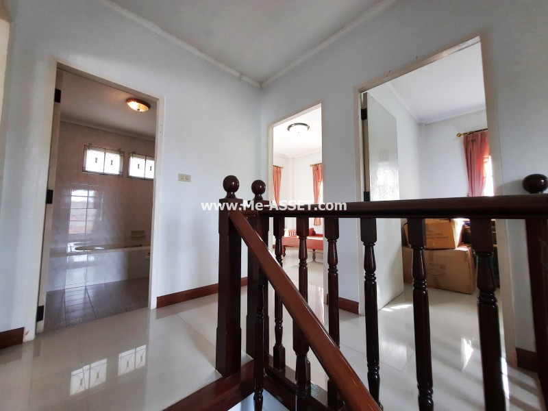 ขายบ้านเดี่ยว ม.วรารมย์ เฟส2 ถ.เพชรกษม 81 แขวงบางบอน เขตบางบอน กรุงเทพ / พื้นที่ 2 ชั้น 53 ตารางวา