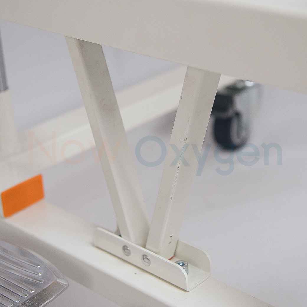 รถเข็นเคลื่อนย้ายผู้ป่วย อเนกประสงค์ รุ่นปรับมือหมุน (รับประกัน 2 ปี)