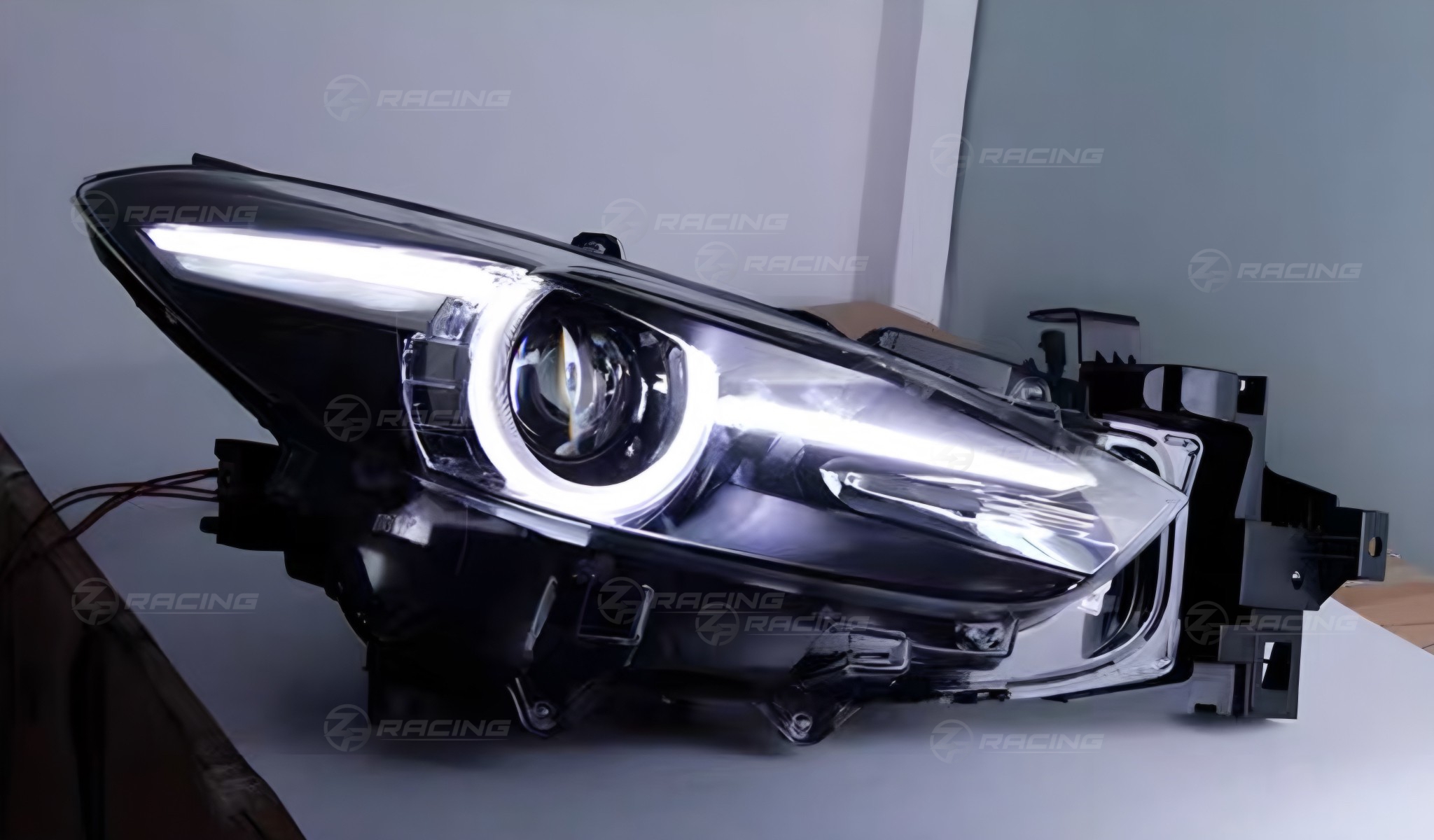 ไฟหน้า โคมไฟหน้า Mazda 3 (BM) แบบ FULL LED รุ่น V.1