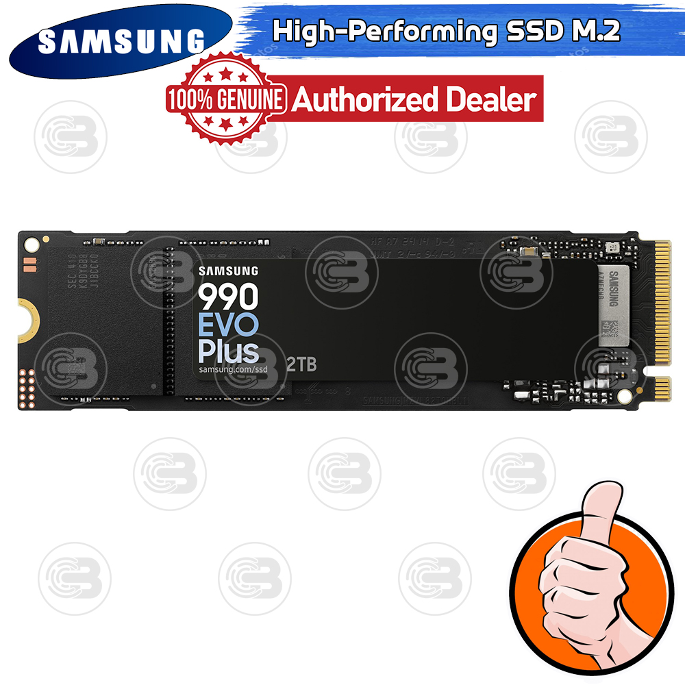 [CoolBlasterThai] SAMSUNG 990 EVO Plus NVMe M.2 SSD PCIe Gen 4.0 2TB ประกัน 5 ปี (MZ-V9S2T0BW)