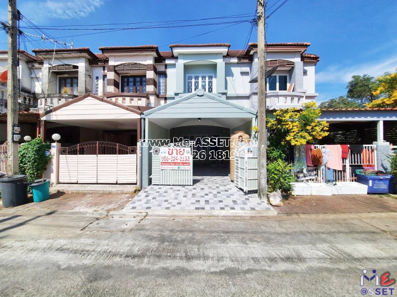 ขายทาวน์เฮ้าส์ รีโนเวทใหม่ ย่าน คูคต ลำลูกกา คลอง2 ปทุมธานี : บุศรินทร์ 2 : 2 ชั้น 21.2 ตารางวา