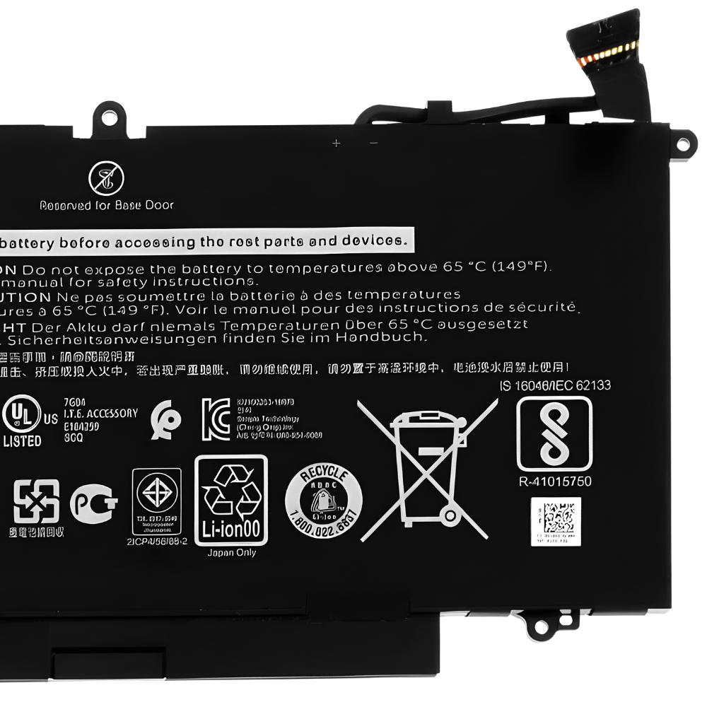 Battery Dell Latitude 7389 2-in-1, 4-Cell 60Wh, แบตเตอรี่ Dell K5XWW ของแท้รับประกันศูนย์ Dell Thailand ราคาไม่แพง