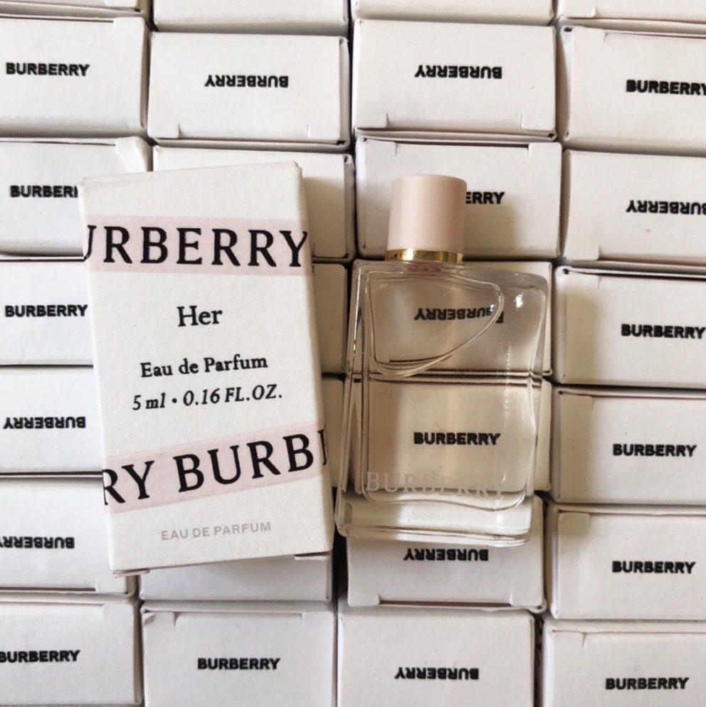 Burberry Her Eau De Parfum 5ml. น้ำหอมขนาดทดลอง ของแท้