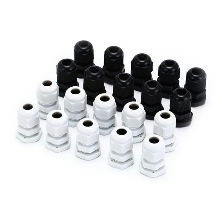 M16x1.5 Black & White Cable Gland
