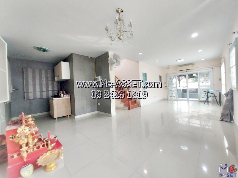 ขายบ้านเดี่ยวหลังมุม ย่าน ศรีวารีน้อย หัวตะเข้ บางโฉลง บางพลี บางนา-ตราด : ม.นิรันดร์แกรนด์ Nirun Grand : 2 ชั้น 55.4 ตร.วา