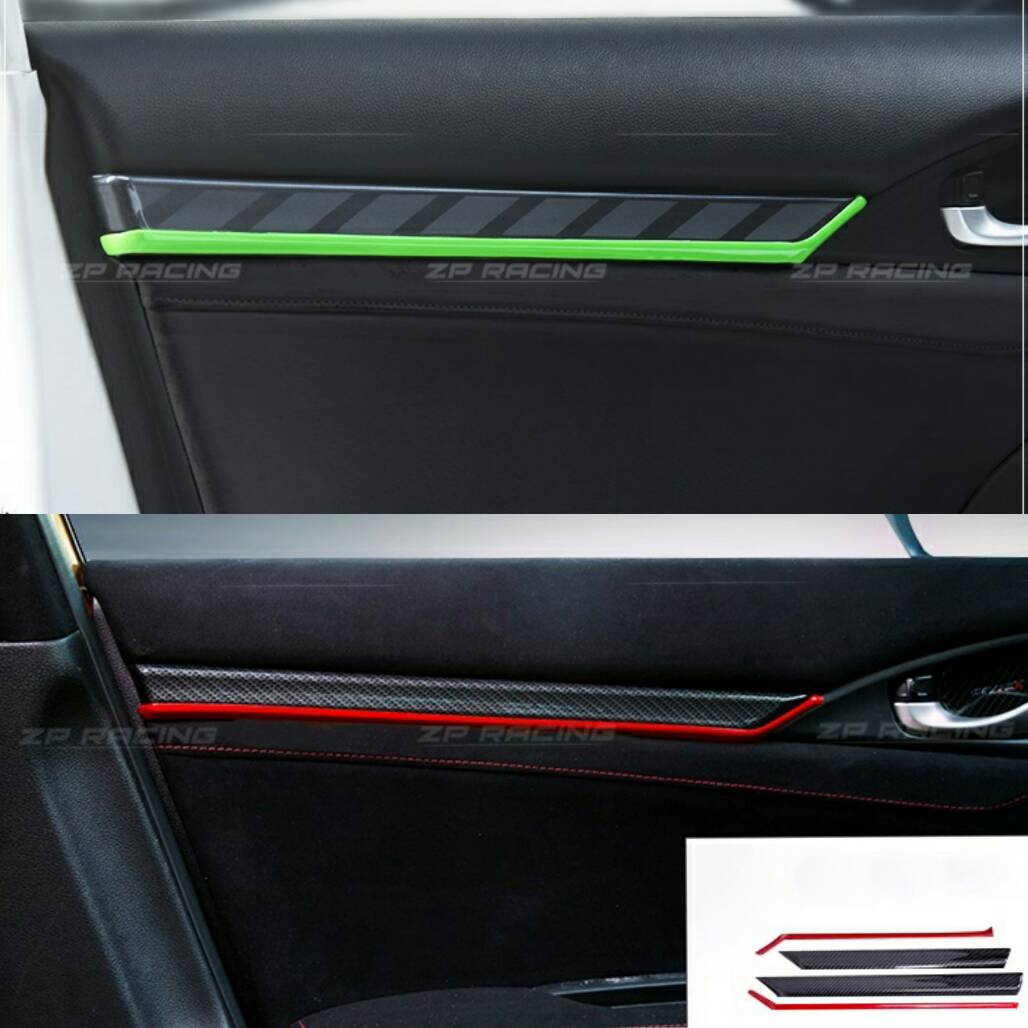 คิ้วแผงประตูด้านใน Type R 8 ชิ้น CIVIC 2016-2022