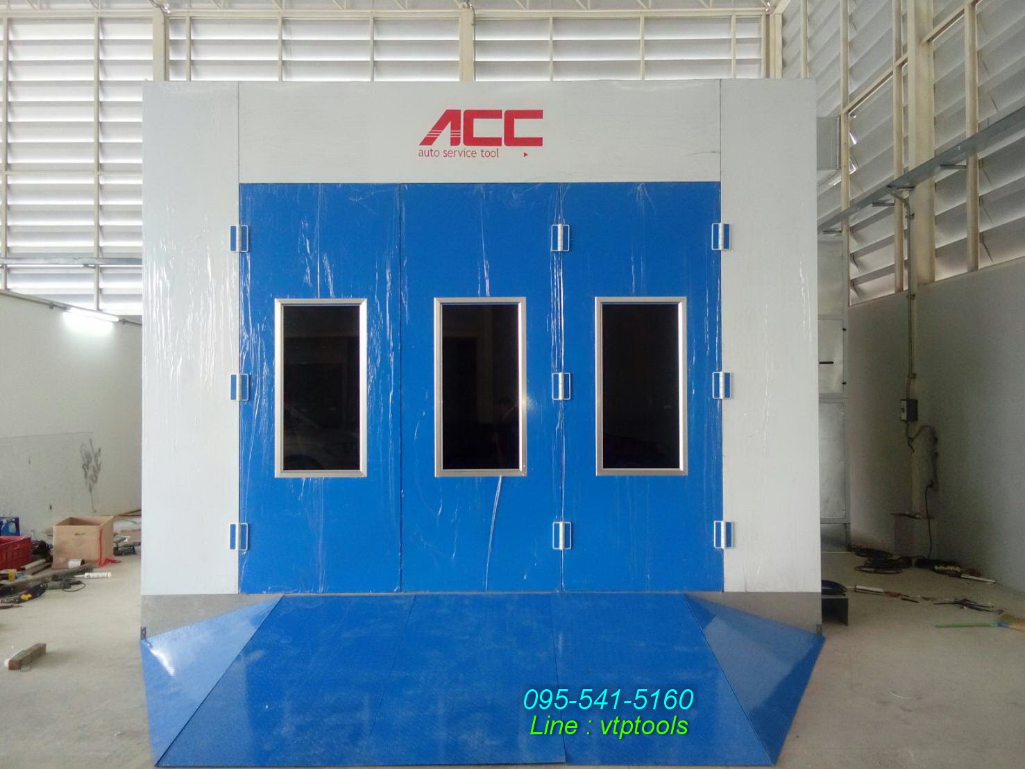 ห้องอบพ่นสีรถยนต์ ระบบอินฟราเรด รุ่น 8200i