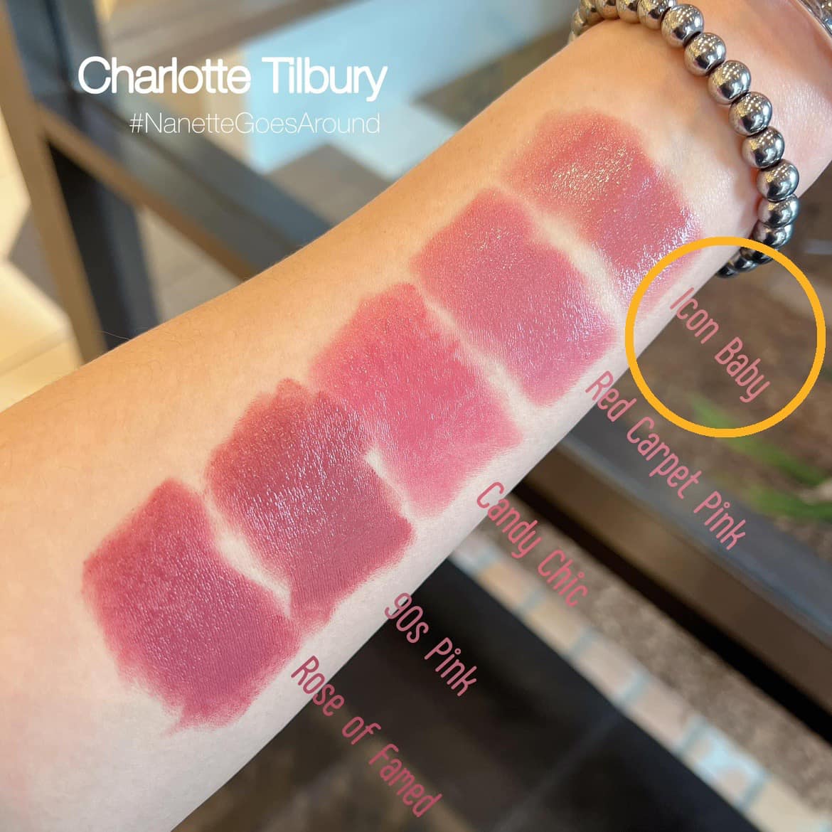 ลิปขนาดทดลอง Charlotte Tilbury K.I.S.S.I.N.G Lipstick 1.1g. สี Icon Baby