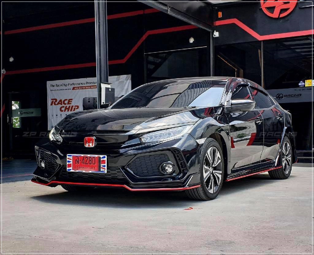 ชุดแต่ง CIVIC FK ทรง Type R 2016-18 แบบครอบทับ ประกันงานสี 1 ปี