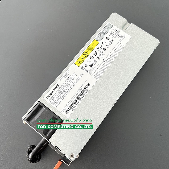 LENOVO 02JG628 [TorCompTH Thailand ขาย จำหน่าย ราคา] ThinkSystem 750W (230/115V) Platinum Hot-Swap Power Supply for SR530/SR550/SR590