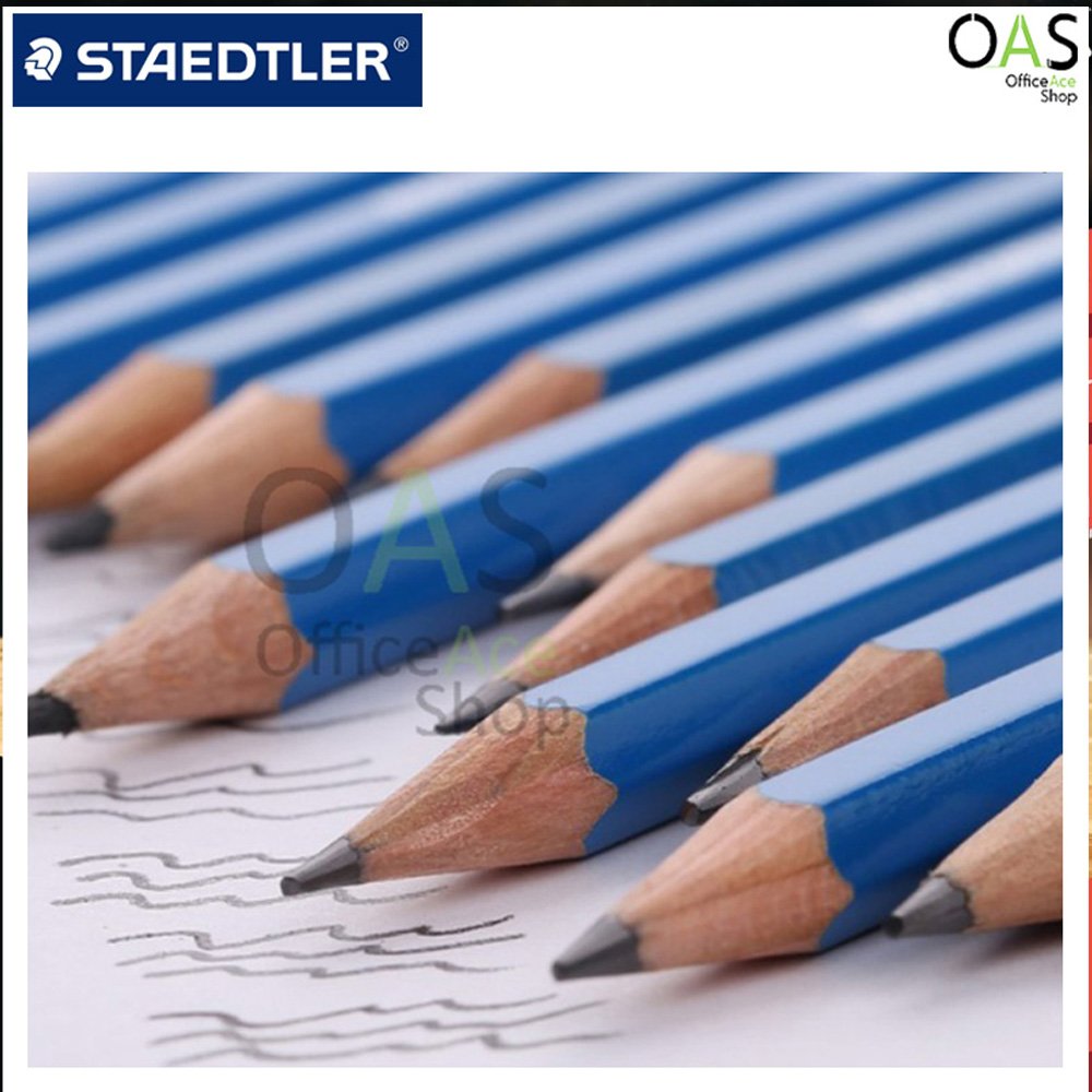 ดินสอ Staedtler เขียนแบบ แรเงา ทำข้อสอบ EE 4B 2B HB