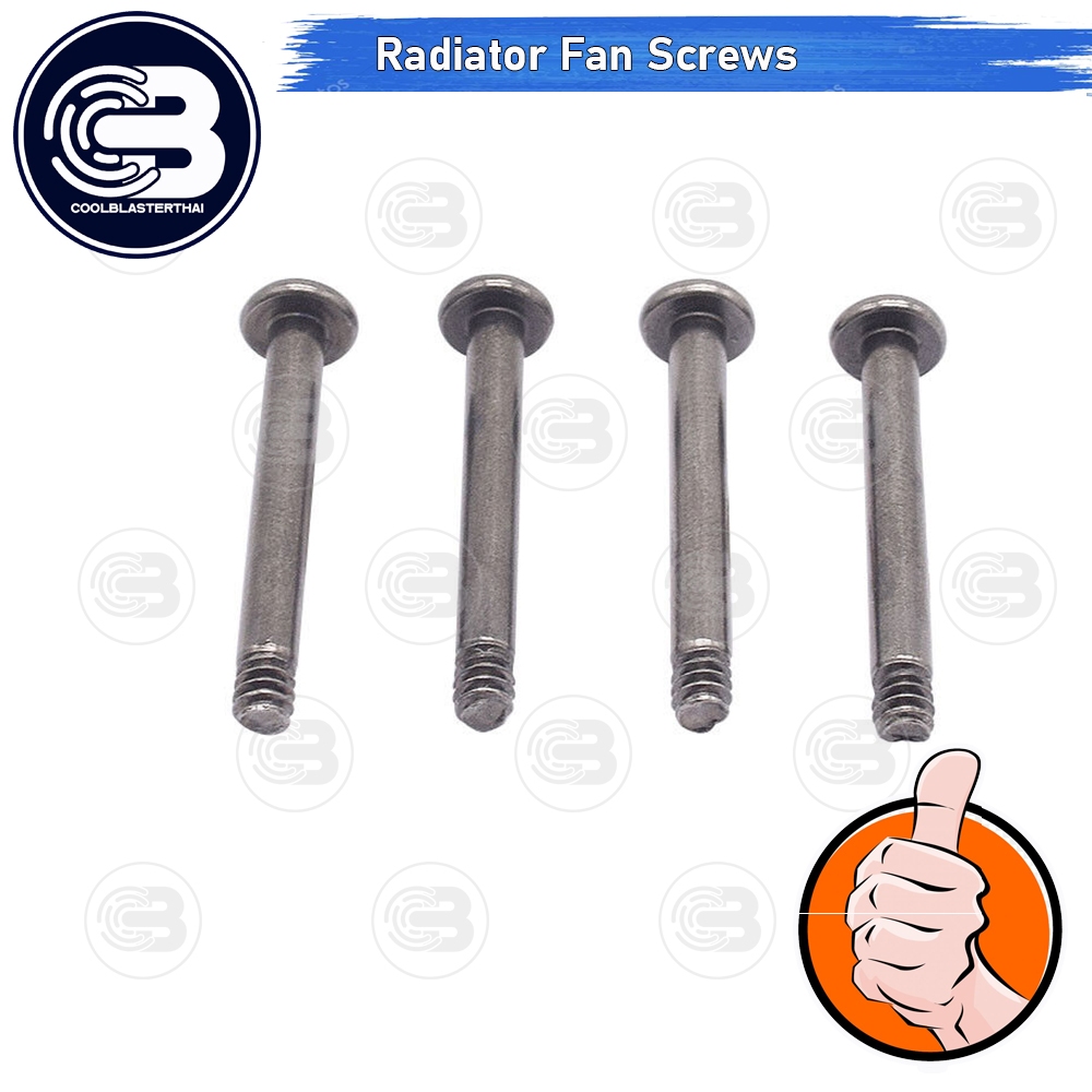 [CoolBlasterThai] Thermalright Radiator Fan Screws Steel X4 (Silver)
