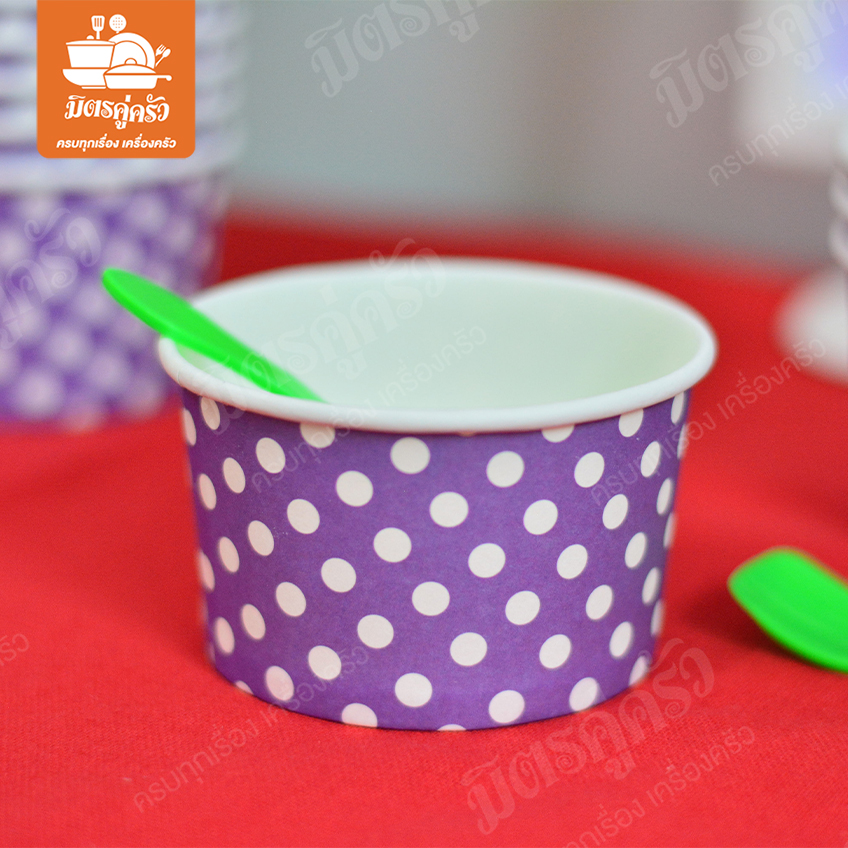 ถ้วยไอศครีม PLE2019-509+ช้อน
