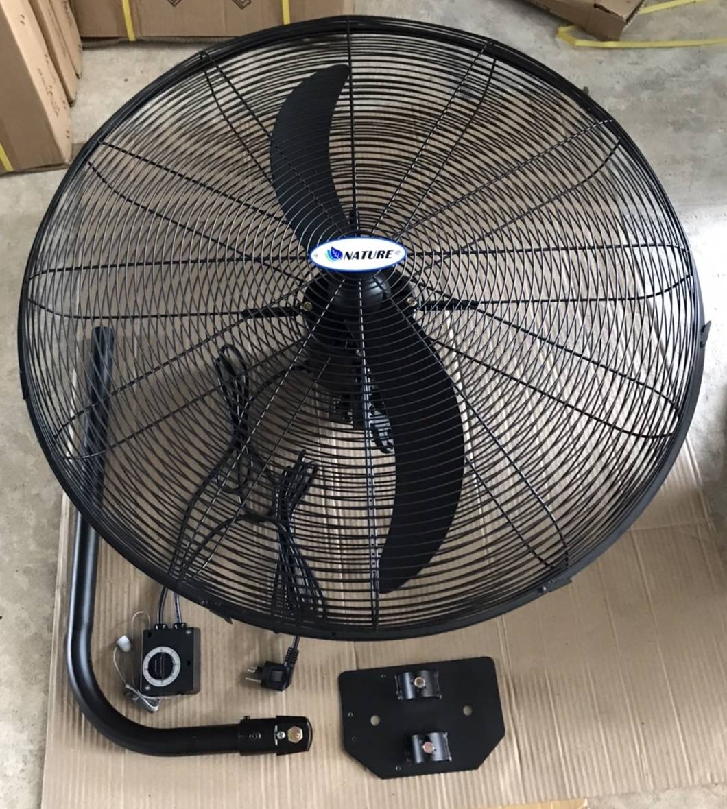 พัดลมใบดำ, FRESH KOOL,Nature, FB-60 24 นิ้ว