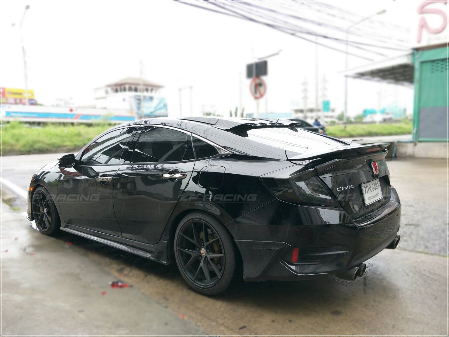 แก๊ปหลัง บังแดดกระจกหลัง Type R CIVIC FC