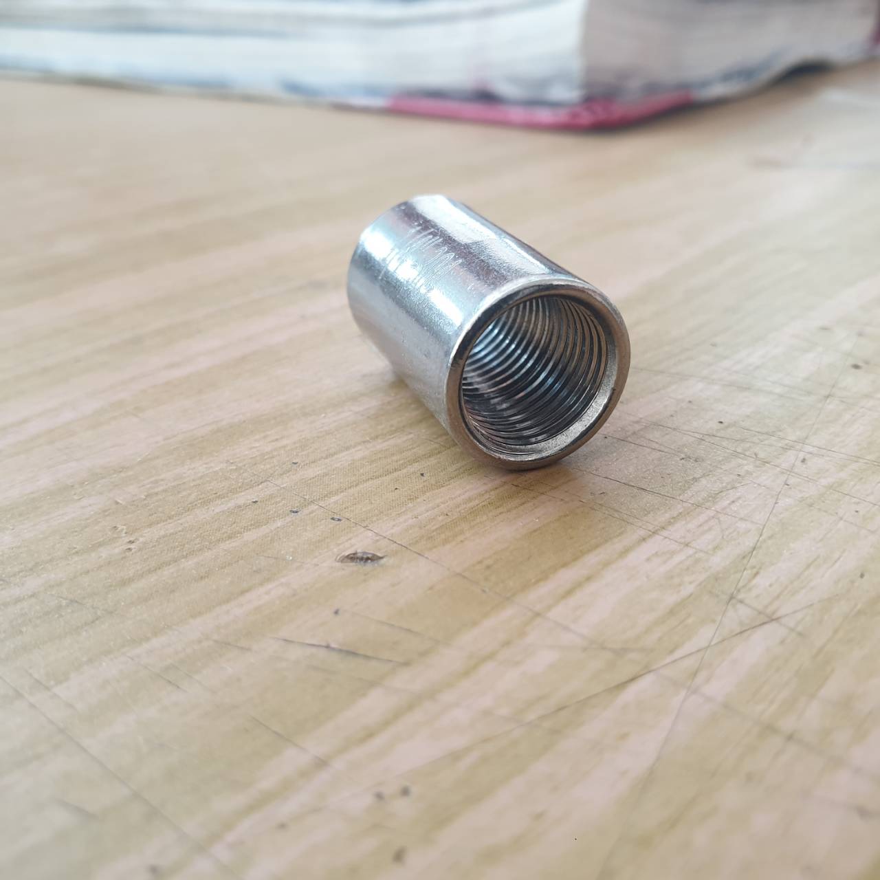 ต่อตรงสแตนเลส304 เกลียวใน NPT ขนาด 1/4นิ้ว(2หุน) #6000165