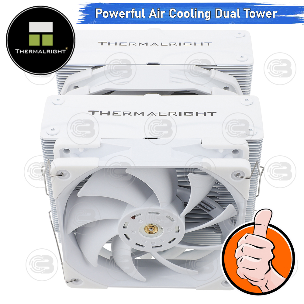 [CoolBlasterThai] Thermalright Frost Commander 140 White CPU Heat Sink (AM5/LGA1851 Ready)ประกัน 6 ปี