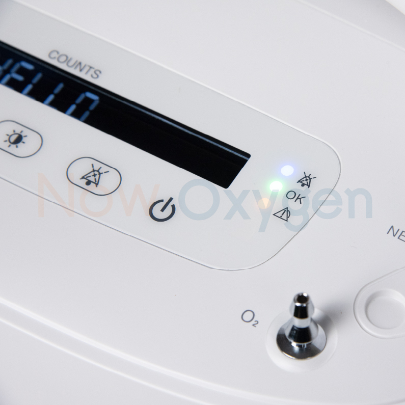 ตู้พักฟื้นสัตว์ขนาด 45*45 ซม. จับคู่กับเครื่องผลิตออกซิเจนขนาด 5 ลิตร Yuwell รุ่น 9F-5BW