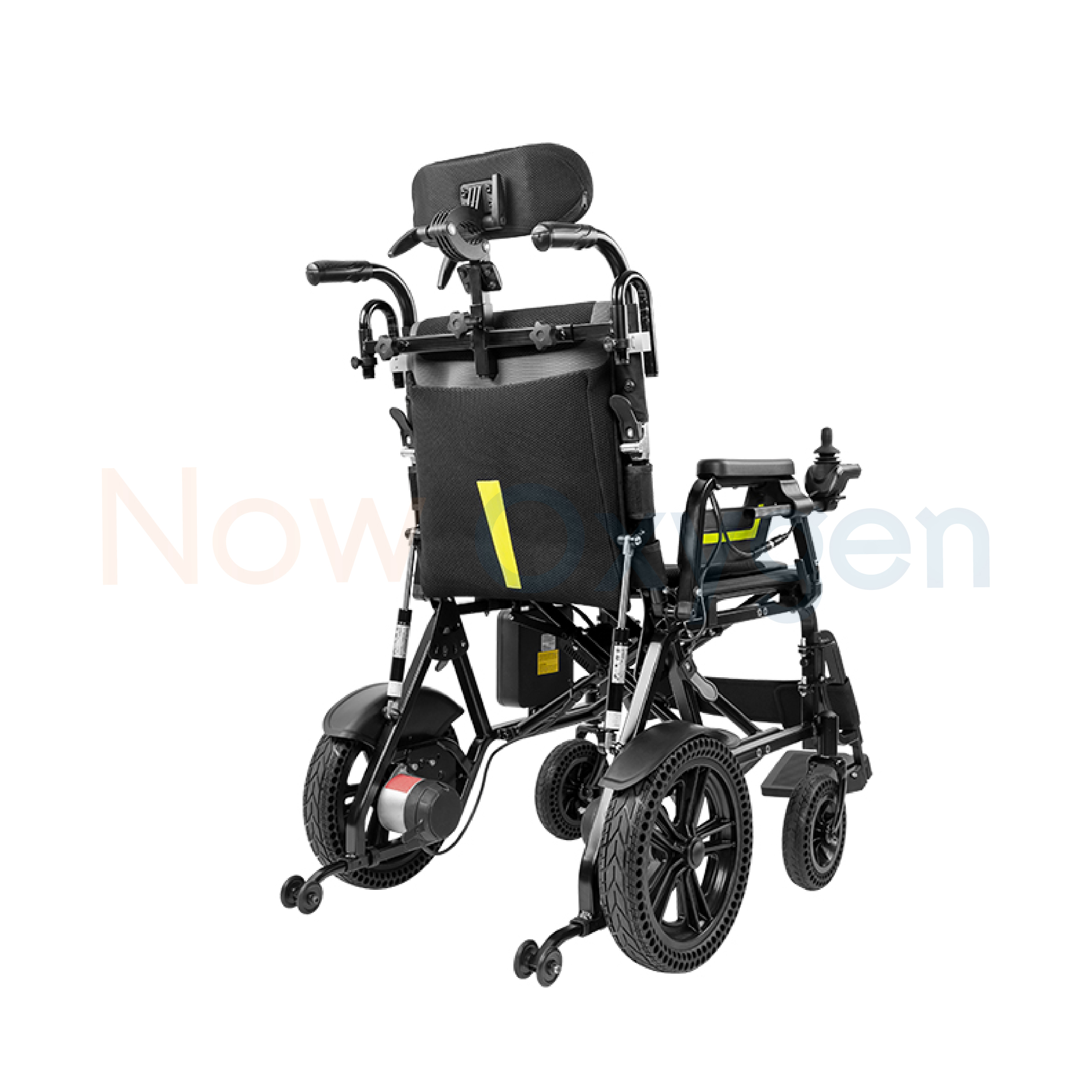 รถเข็นไฟฟ้าแบบปรับเอนพิงหลังได้พร้อมพนักพิงศีรษะ รุ่น 180 Drive Pro รับประกัน 3 ปี