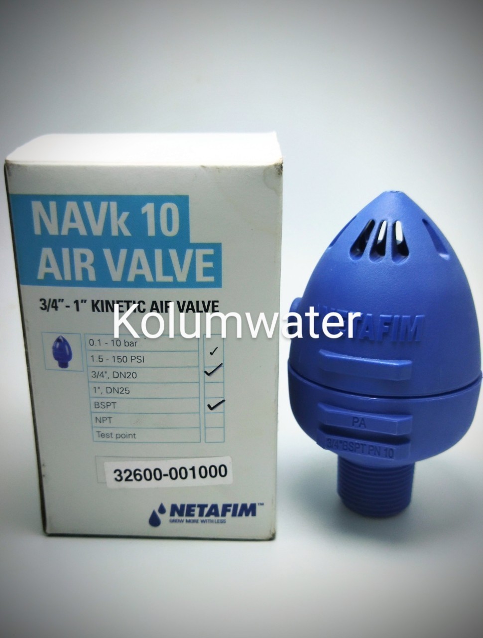 NAVk 10 Air Valve 3/4" BSPT PN 10 วาล์วไล่ลม เกลียวนอก 3/4"