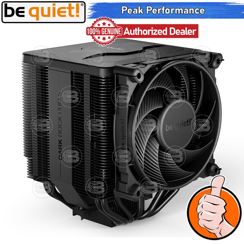 [CoolBlasterThai] Be Quiet Dark Rock Pro 5 Heat Sink CPU Cooler (AM5/LGA1851 Ready) (BK036)ประกัน 3 ปี