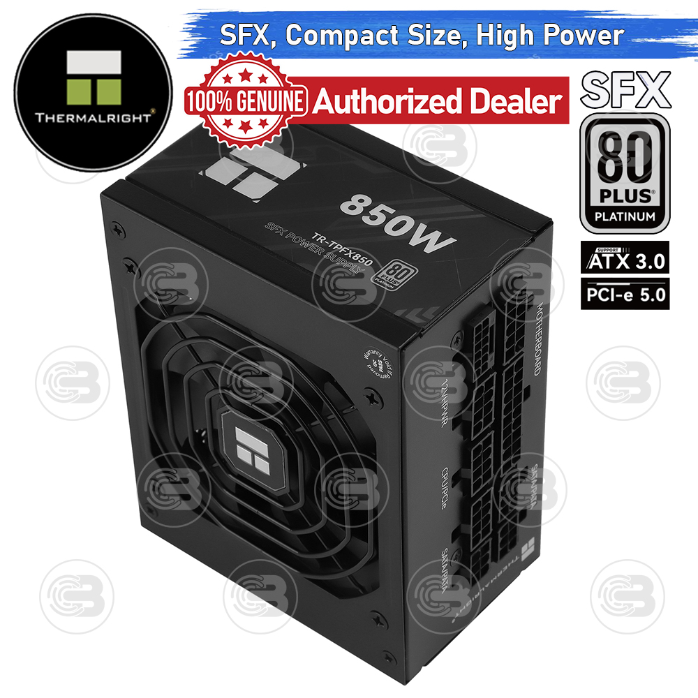 [CoolBlasterThai] Thermalright SFX Power Supply 850W 80 Plus Platinum Embossed Full Modular (TPFX 850) ประกัน 7 ปี