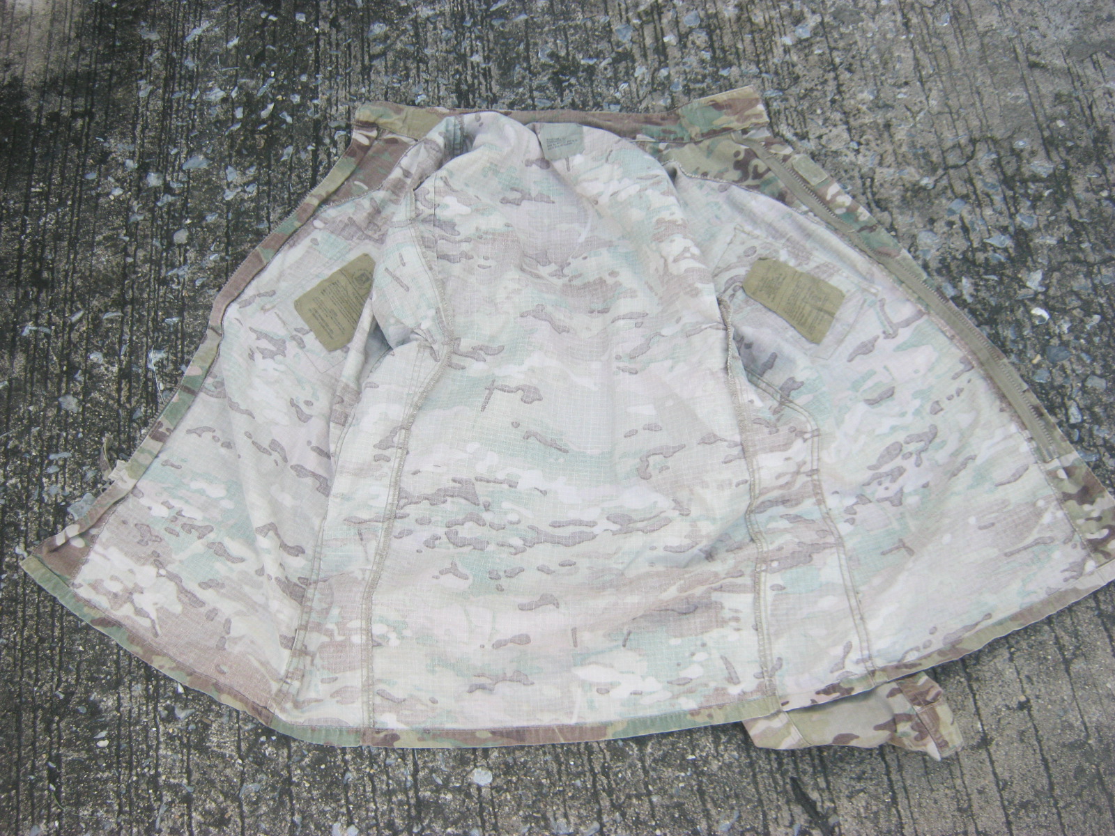 เสื้อทหารสหรัฐ ลาย MultiCam