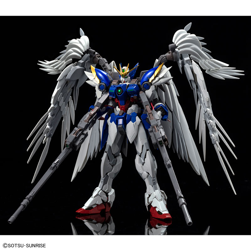 High Resolution Model 1/100 Wing Gundam Zero EW Plastic Model from "Mobile Suit Gundam Wing"