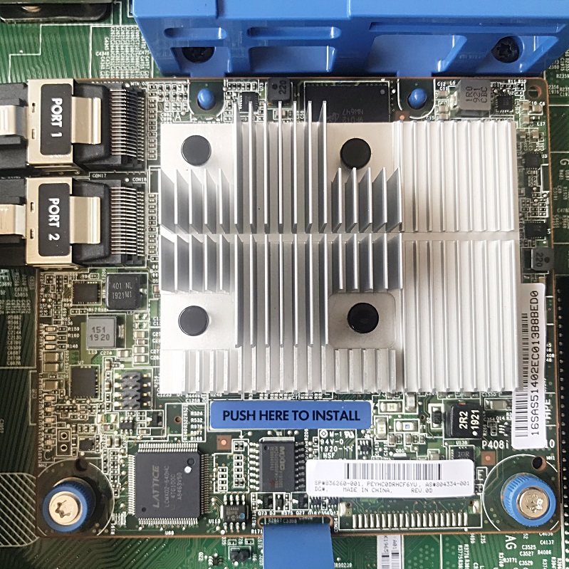 REF, HP 836260-001 / 804334-001 [TorCompTH Thailand - ขาย จำหน่าย ราคา] HP Smart Array P408i-a SR (8 Internal Lanes/2GB Cache) 12Gb/s SAS Modular Controller for Gen10