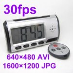 MultiFunctionClock กล้องนาฬิกาดิจิตอล สั่งงานด้วยรีโมท แบตเตอร์รี่ความจุสูง