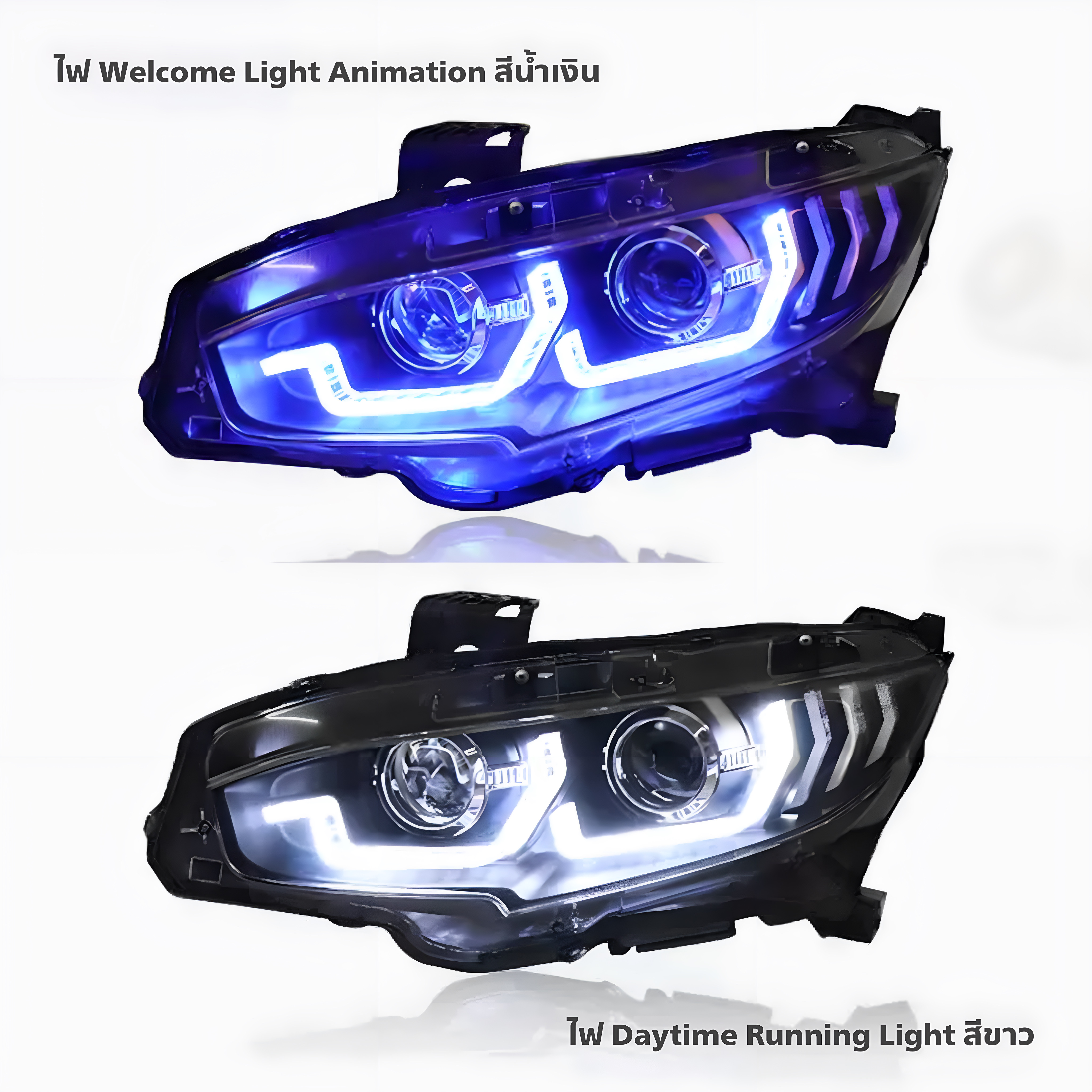 ไฟหน้า Honda Civic FC 2016-2021 รุ่น BMW Style