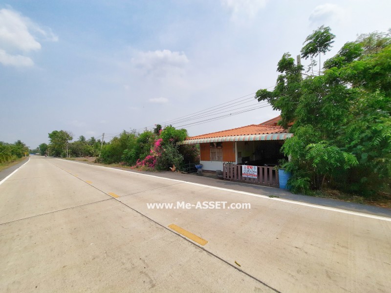 ขายบ้านเดี่ยว ถ.บางบัวทอง-สุพรรณ ต.ระแหง อ.ลาดหลุมแก้ว ปทุมธานี / พื้นที่ 2 ชั้น 200 ตารางวา