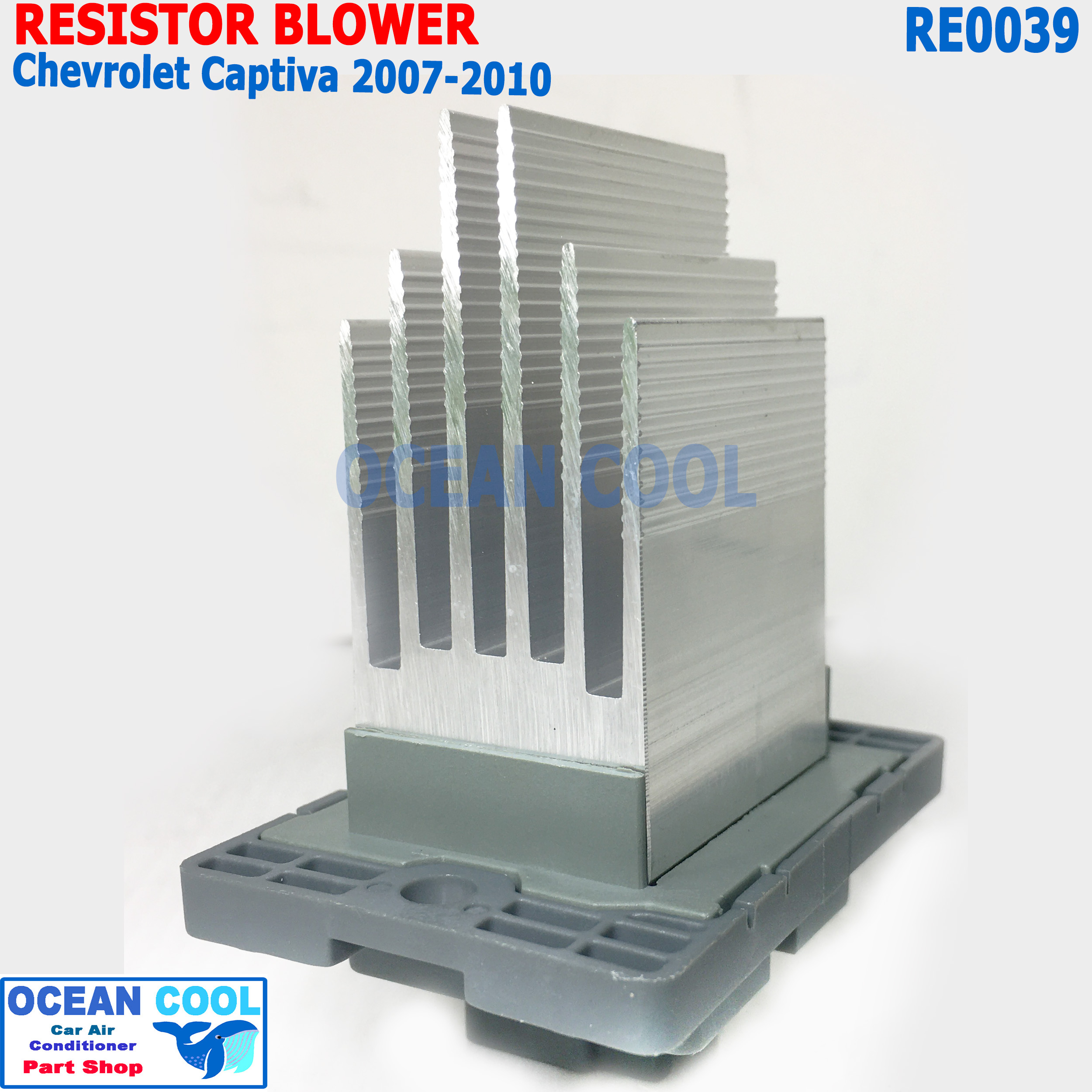 รีซิสแตนท์ ฟอร์ด เรนเจอร์ ปี 2012 - ปัจจุบัน มาสด้า บีที50 เชฟโรเลต แคปติวา 2007-2010 RE0039 Blower Motor Resistor Chevrolet Captiva Ford Ranger Mazda BT-50 Pro รีซิสเตอร์ พัดลม